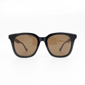Gucci GG1000 Wayfarer Sunglasses Black Brown OS